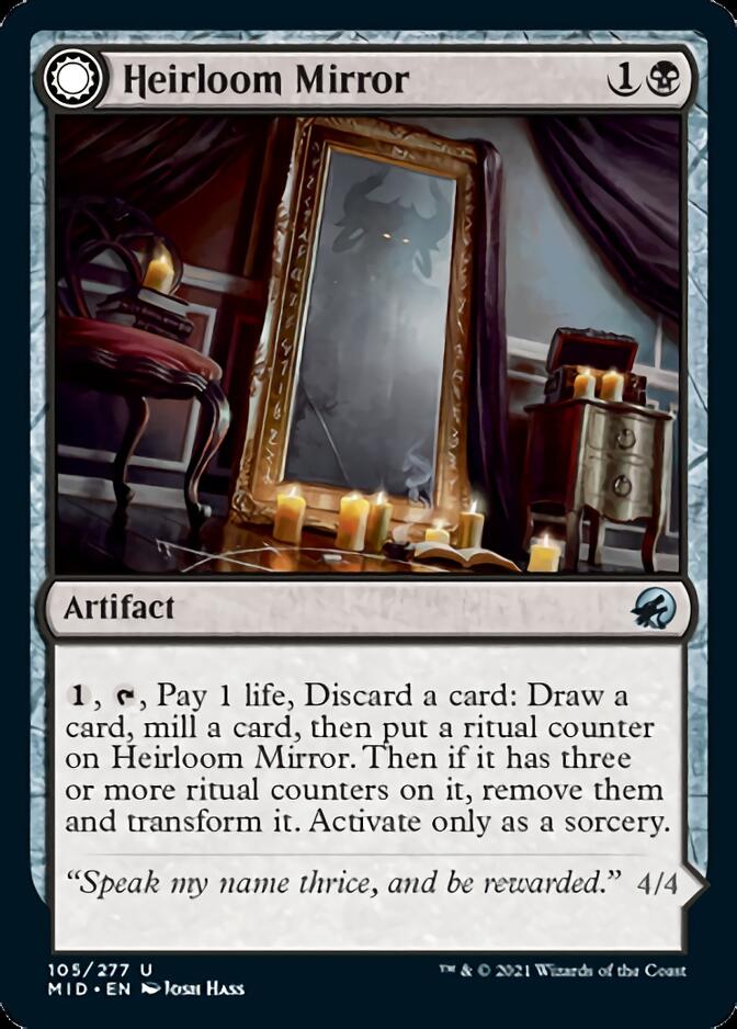 Heirloom Mirror // Inherited Fiend [Innistrad: Midnight Hunt] | Exor Games Dartmouth