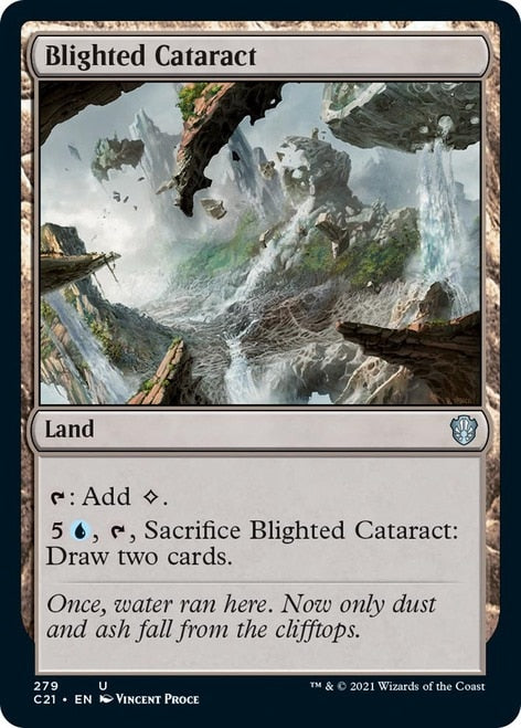 Blighted Cataract [Commander 2021] | Exor Games Dartmouth