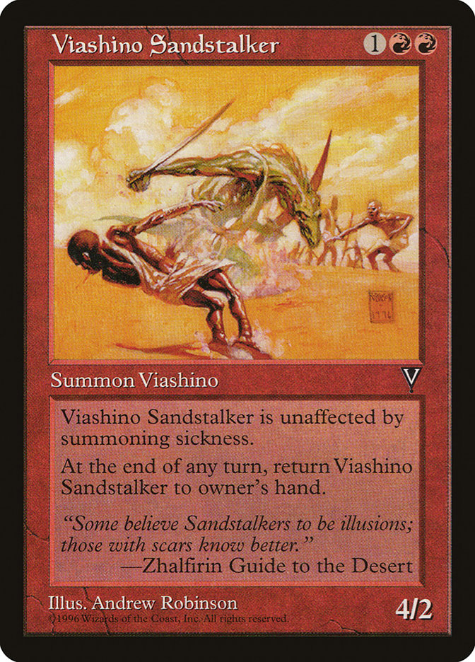 Viashino Sandstalker [Visions] | Exor Games Dartmouth