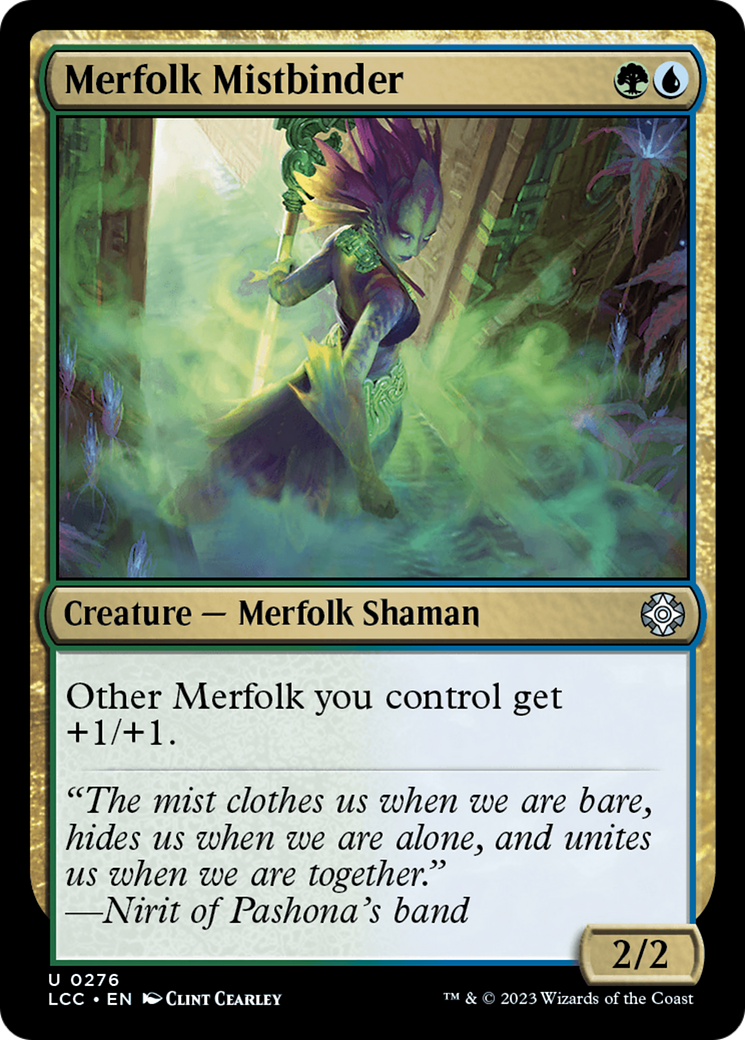 Merfolk Mistbinder [The Lost Caverns of Ixalan Commander] | Exor Games Dartmouth