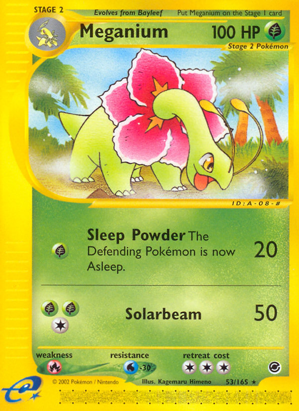 Meganium (53/165) [Expedition: Base Set] | Exor Games Dartmouth