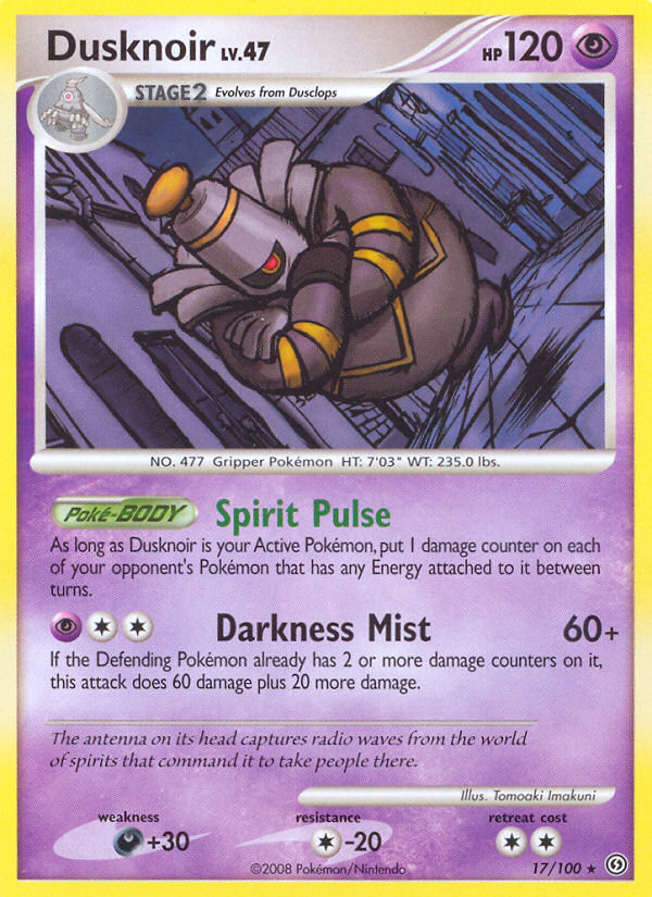 Dusknoir (17/100) [Diamond & Pearl: Stormfront] | Exor Games Dartmouth