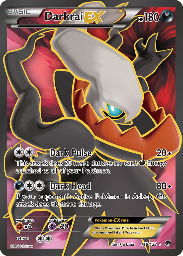 Darkrai EX (118/122) [XY: BREAKpoint] | Exor Games Dartmouth