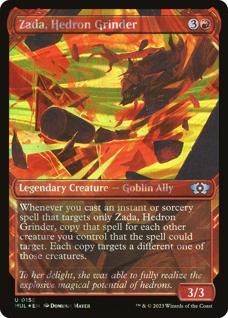 Zada, Hedron Grinder (Halo Foil) [Multiverse Legends] | Exor Games Dartmouth