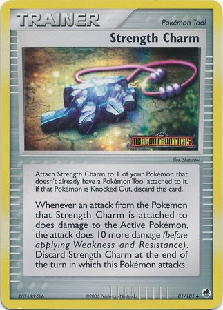 Strength Charm (81/101) (Stamped) [EX: Dragon Frontiers] | Exor Games Dartmouth