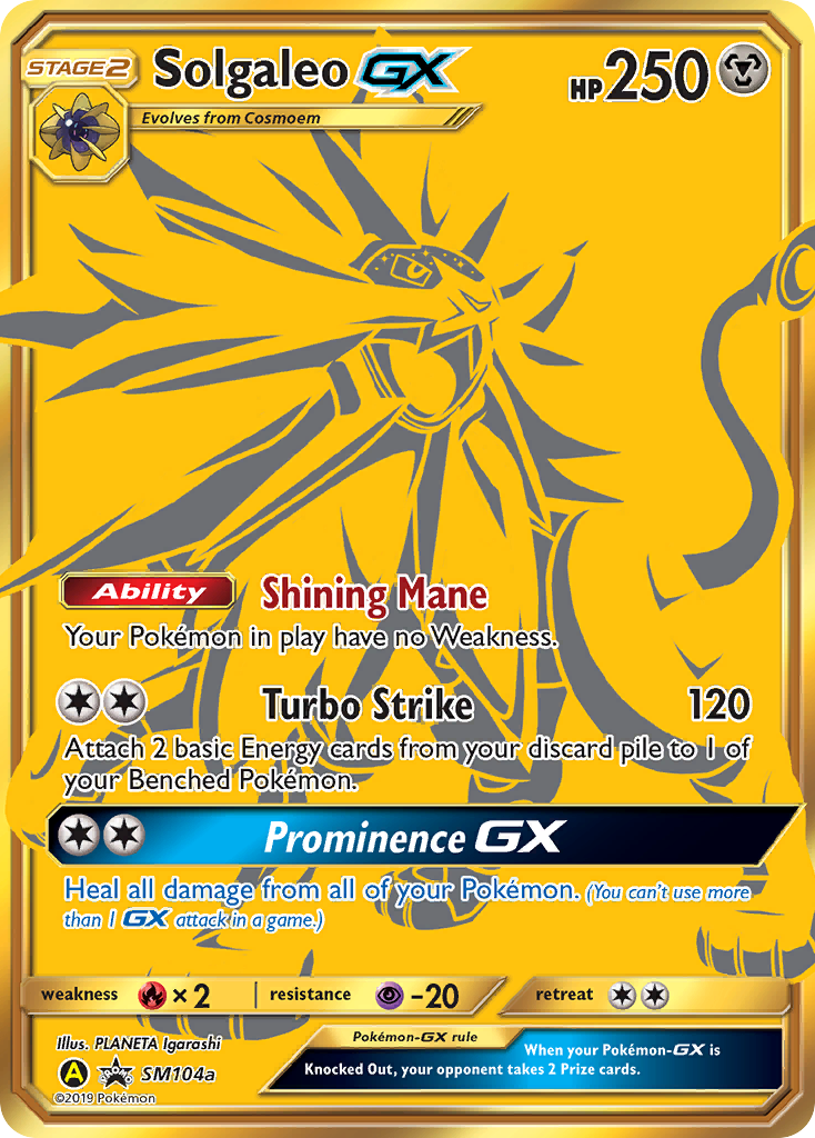 Solgaleo GX (SM104a) [Sun & Moon: Black Star Promos] | Exor Games Dartmouth