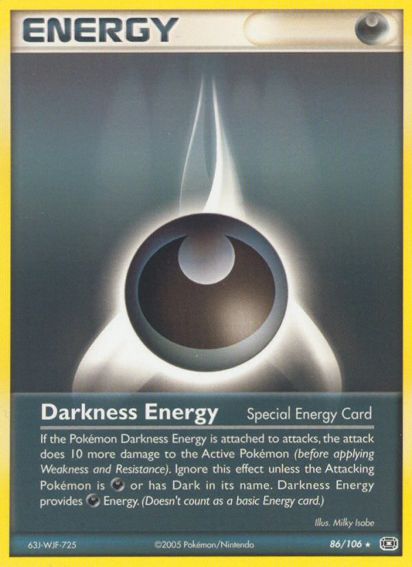 Darkness Energy (86/106) [EX: Emerald] | Exor Games Dartmouth