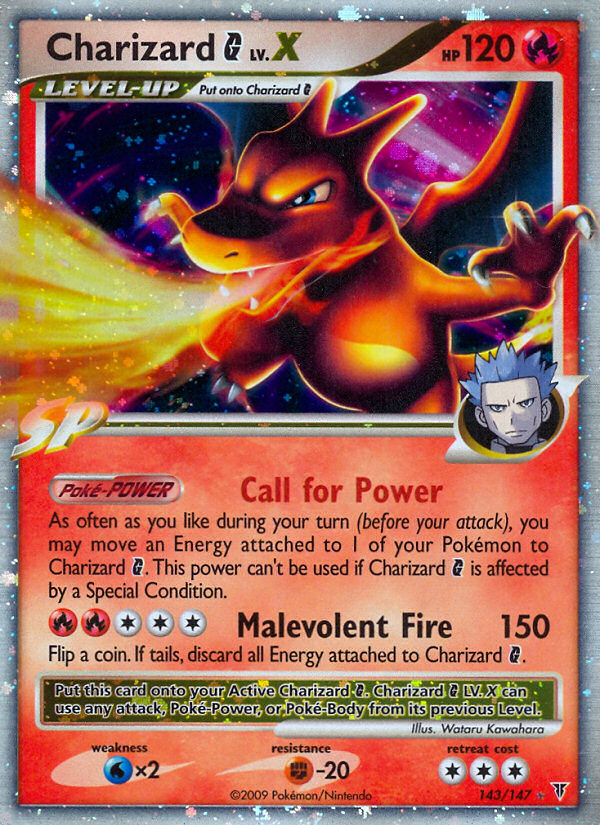 Charizard G LV.X (143/147) [Platinum: Supreme Victors] | Exor Games Dartmouth