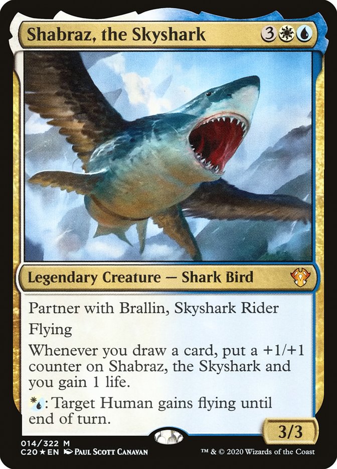 Shabraz, the Skyshark [Commander 2020] | Exor Games Dartmouth