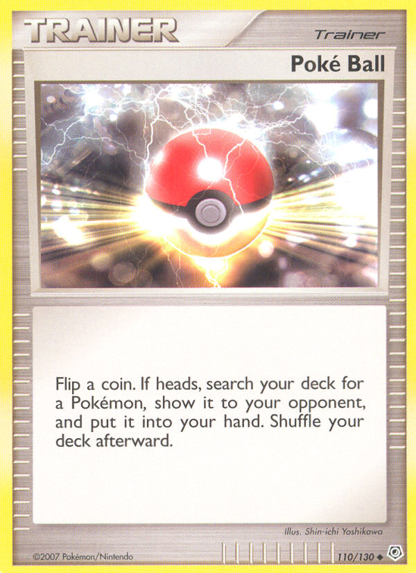 Poke Ball (110/130) [Diamond & Pearl: Base Set] | Exor Games Dartmouth