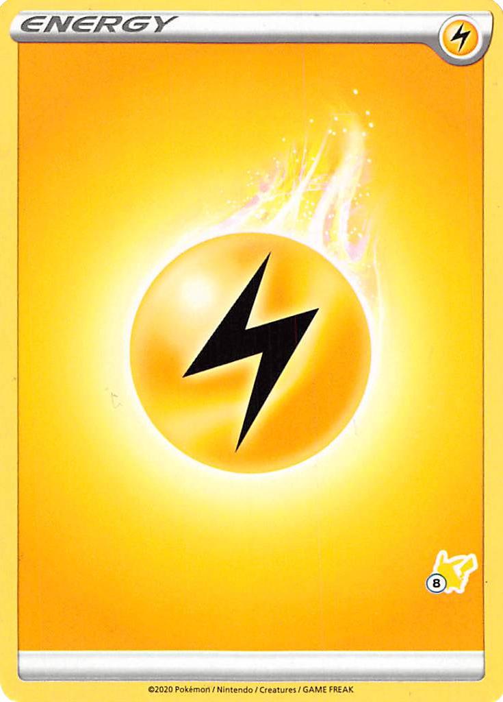 Lightning Energy (Pikachu Stamp #8) [Battle Academy 2022] | Exor Games Dartmouth