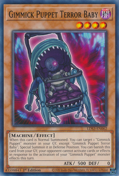 Gimmick Puppet Terror Baby [LDS3-EN062] Common | Exor Games Dartmouth