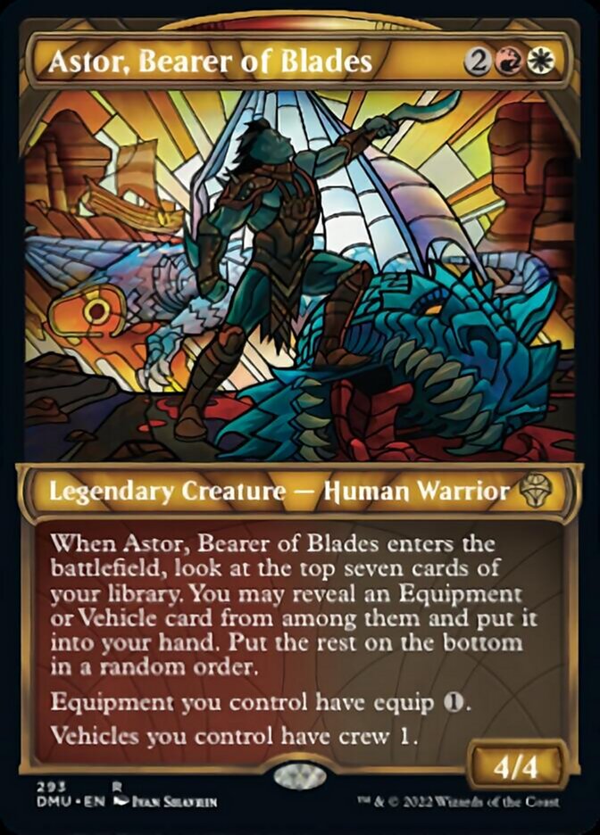 Astor, Bearer of Blades (Showcase) [Dominaria United] | Exor Games Dartmouth