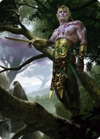 Tyvar Kell Art Card [Kaldheim: Art Series] | Exor Games Dartmouth