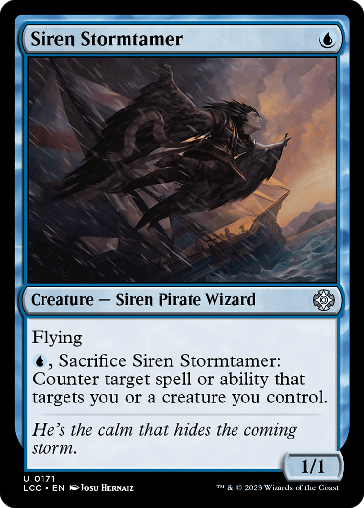 Siren Stormtamer [The Lost Caverns of Ixalan Commander] | Exor Games Dartmouth