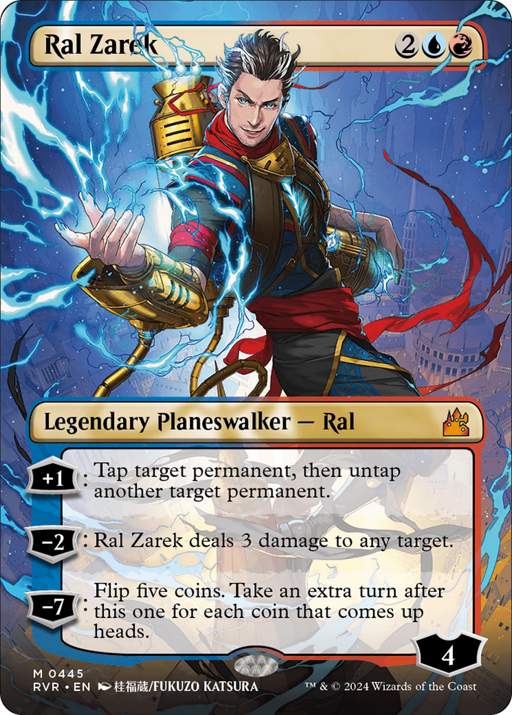 Ral Zarek (Anime Borderless) [Ravnica Remastered] | Exor Games Dartmouth