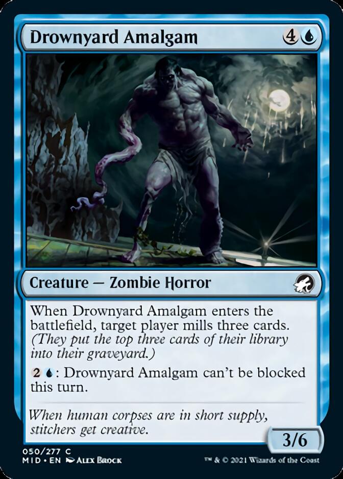 Drownyard Amalgam [Innistrad: Midnight Hunt] | Exor Games Dartmouth