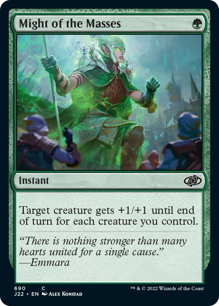 Might of the Masses [Jumpstart 2022] | Exor Games Dartmouth