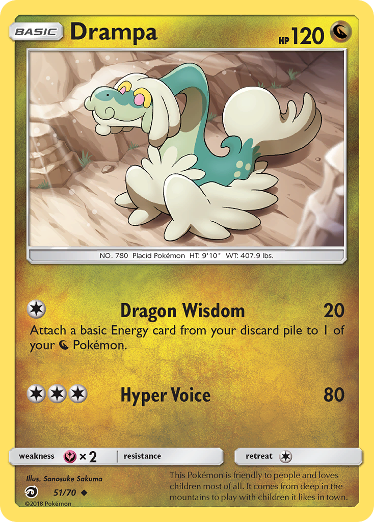 Drampa (51/70) [Sun & Moon: Dragon Majesty] | Exor Games Dartmouth