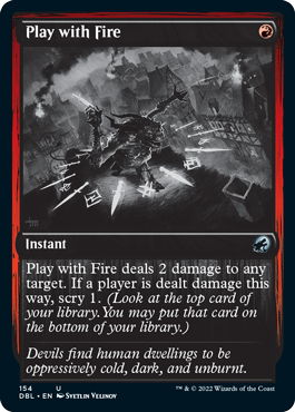 Play with Fire [Innistrad: Double Feature] | Exor Games Dartmouth