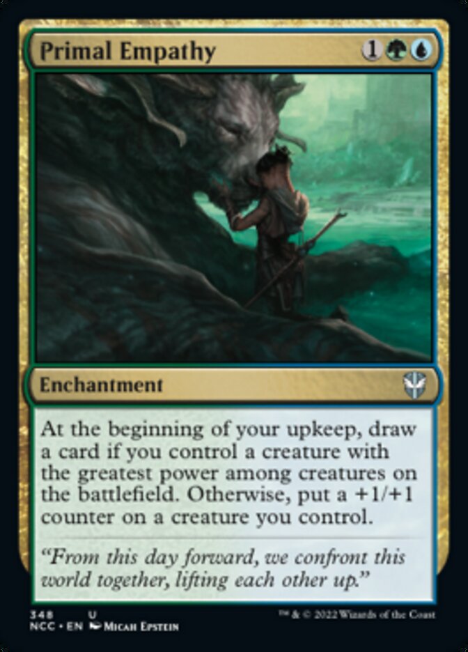 Primal Empathy [Streets of New Capenna Commander] | Exor Games Dartmouth
