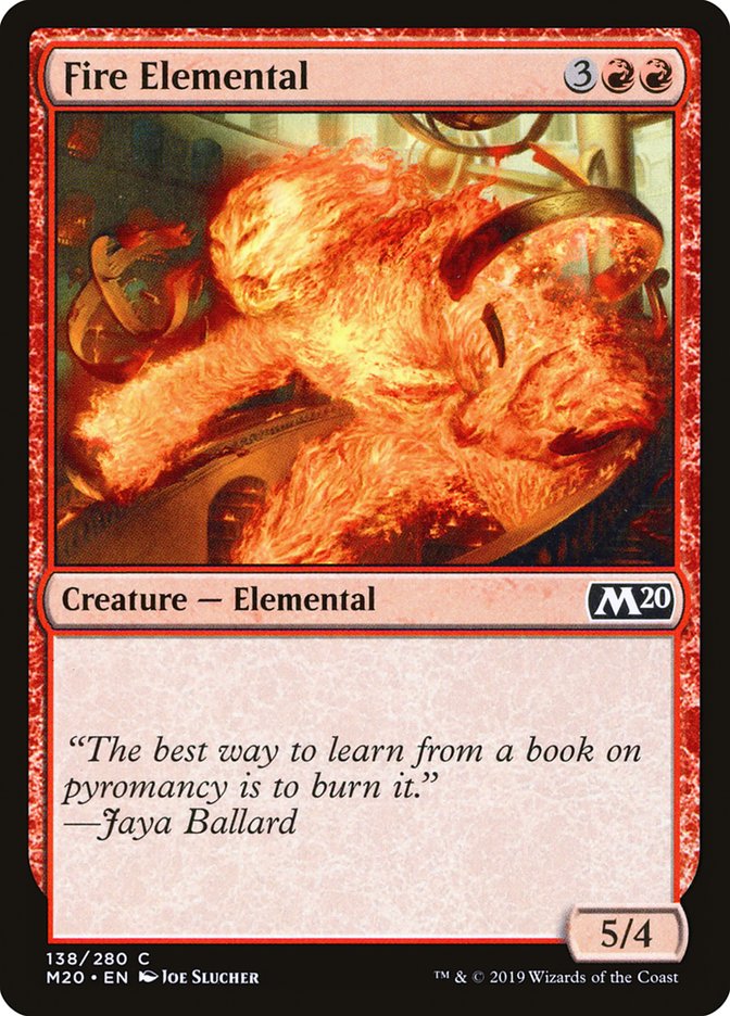 Fire Elemental [Core Set 2020] | Exor Games Dartmouth