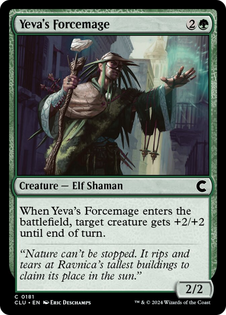 Yeva's Forcemage [Ravnica: Clue Edition] | Exor Games Dartmouth