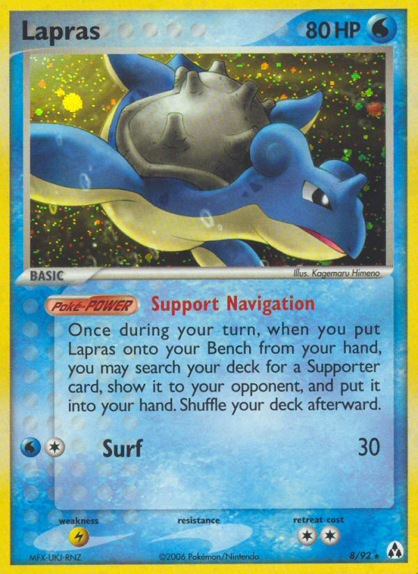 Lapras (8/92) [EX: Legend Maker] | Exor Games Dartmouth