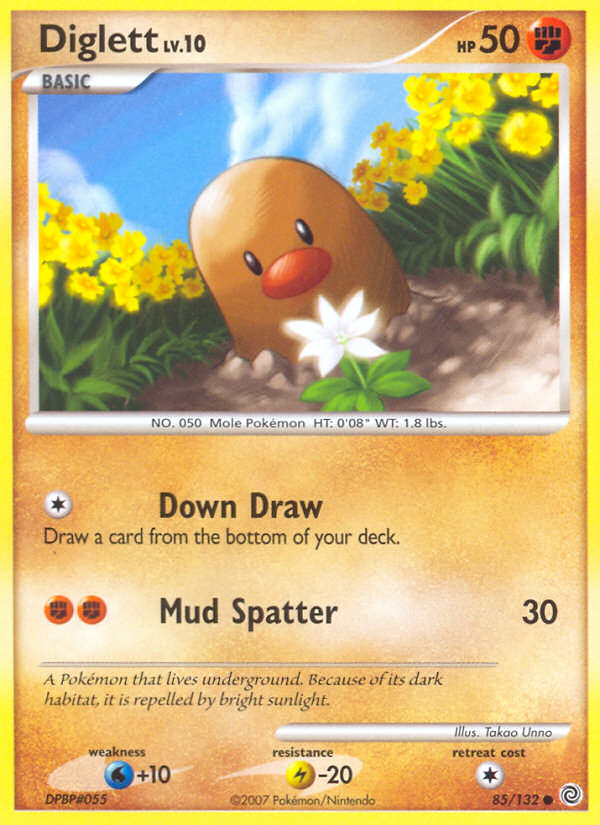 Diglett (85/132) [Diamond & Pearl: Secret Wonders] | Exor Games Dartmouth