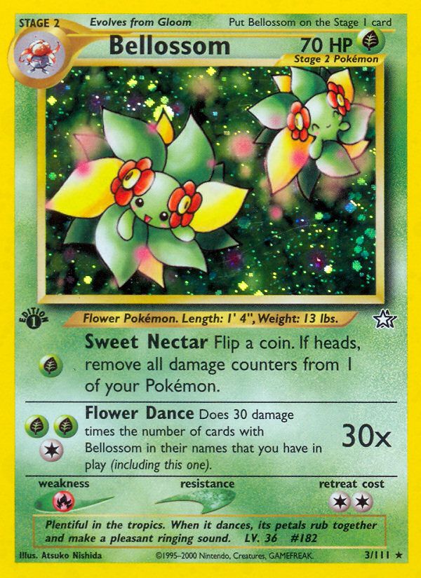 Bellossom (3/111) [Neo Genesis 1st Edition] | Exor Games Dartmouth