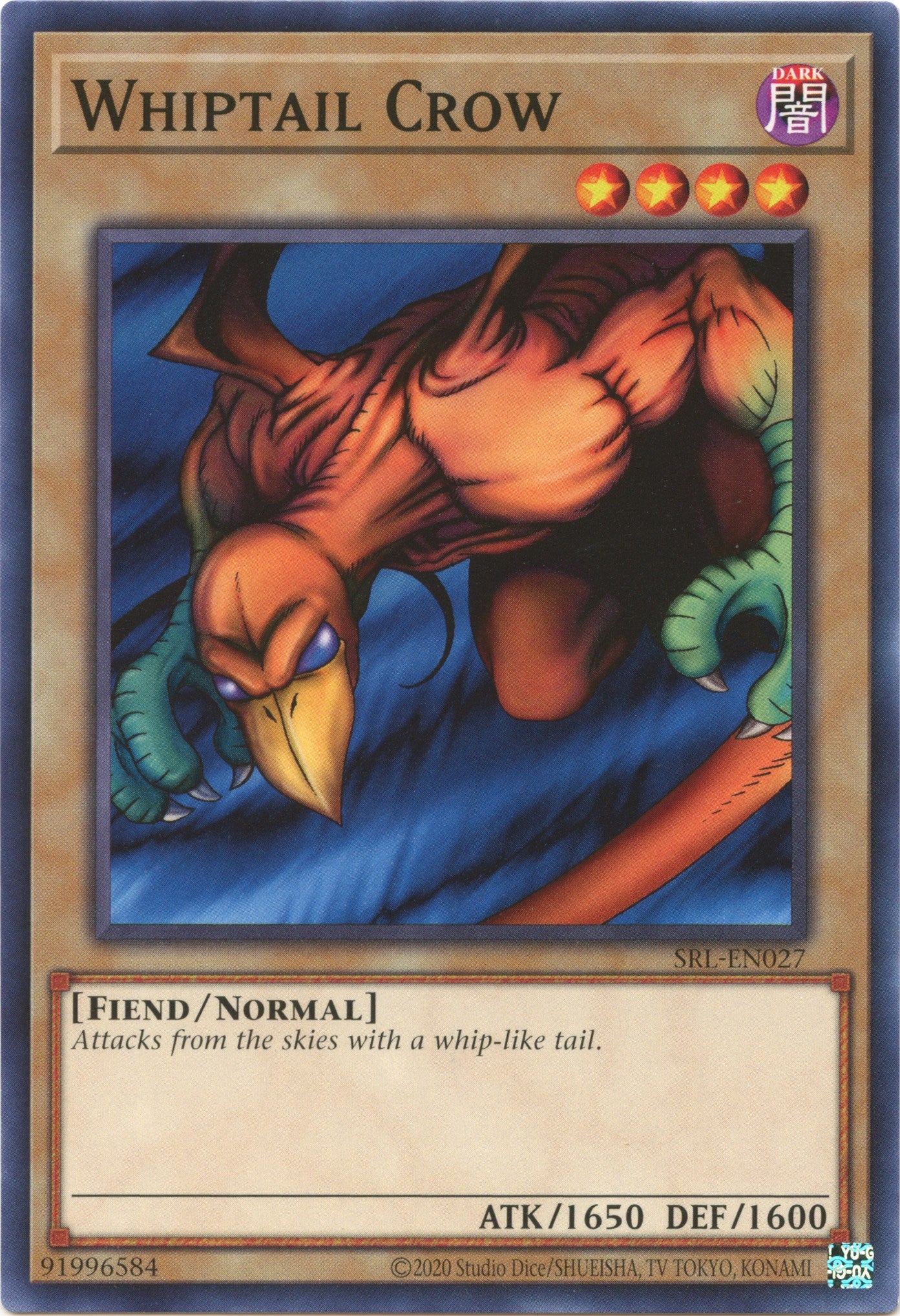 Whiptail Crow (25th Anniversary) [SRL-EN027] Common | Exor Games Dartmouth