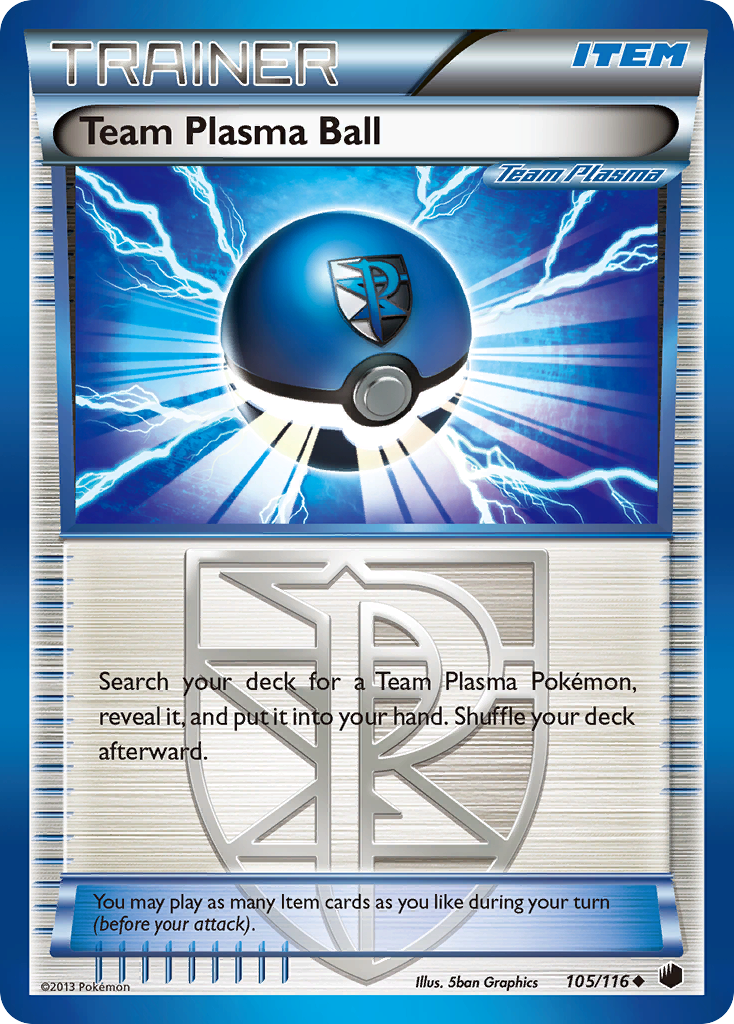 Team Plasma Ball (105/116) [Black & White: Plasma Freeze] | Exor Games Dartmouth