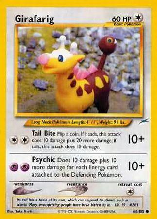 Girafarig (66/105) [Neo Destiny Unlimited] | Exor Games Dartmouth