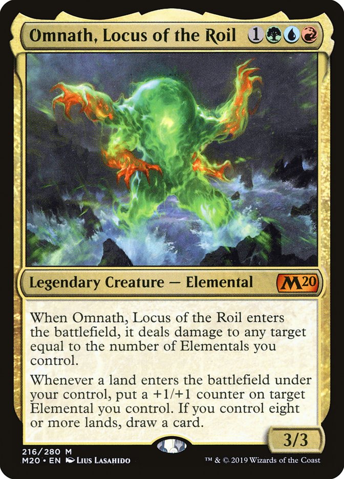 Omnath, Locus of the Roil [Core Set 2020] | Exor Games Dartmouth