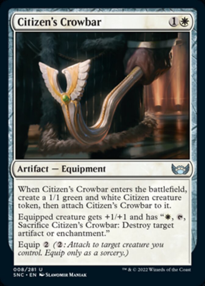 Citizen's Crowbar [Streets of New Capenna] | Exor Games Dartmouth
