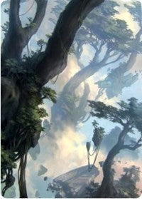 Forest 1 Art Card [Zendikar Rising Art Series] | Exor Games Dartmouth