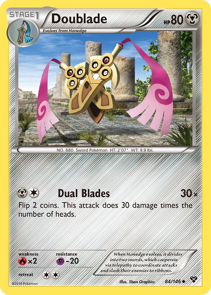 Doublade (84/146) [XY: Base Set] | Exor Games Dartmouth