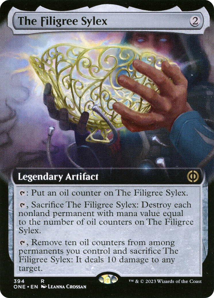 The Filigree Sylex (Extended Art) [Phyrexia: All Will Be One] | Exor Games Dartmouth