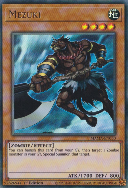 Mezuki [MAMA-EN050] Ultra Rare | Exor Games Dartmouth