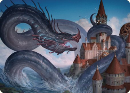 Tolarian Terror Art Card [Dominaria United Art Series] | Exor Games Dartmouth