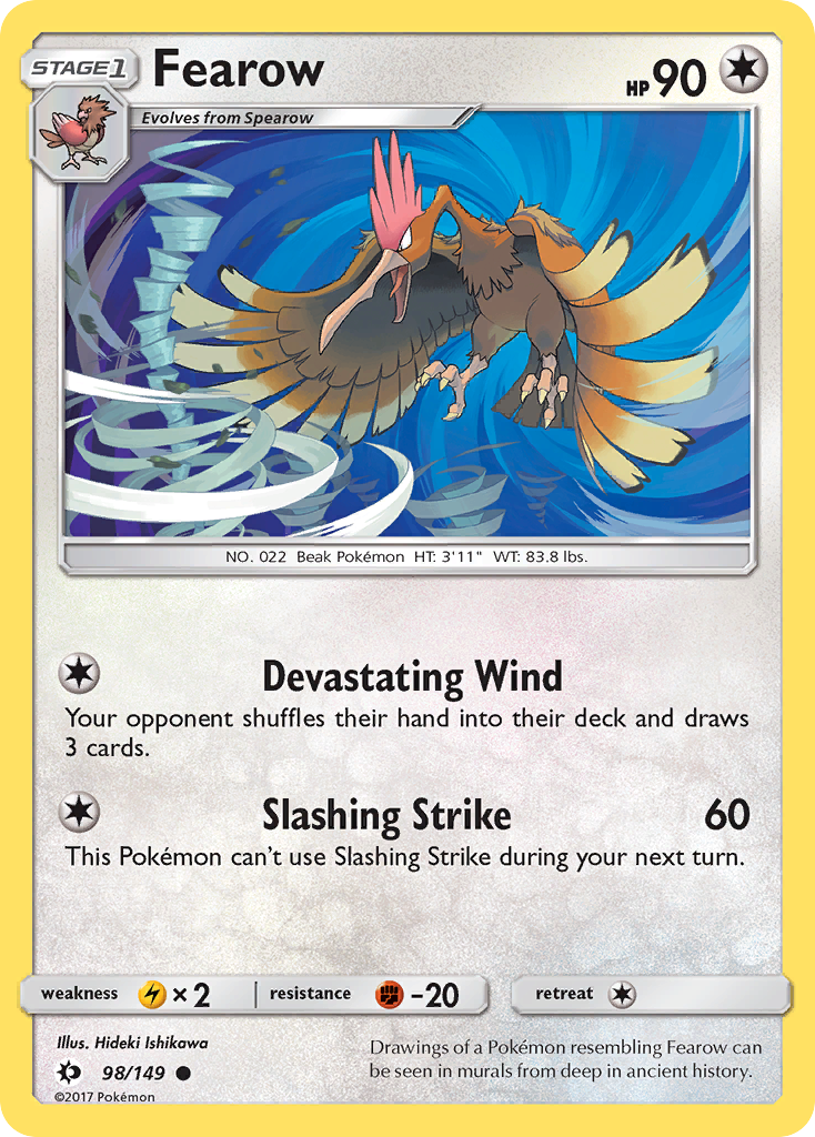 Fearow (98/149) [Sun & Moon: Base Set] | Exor Games Dartmouth