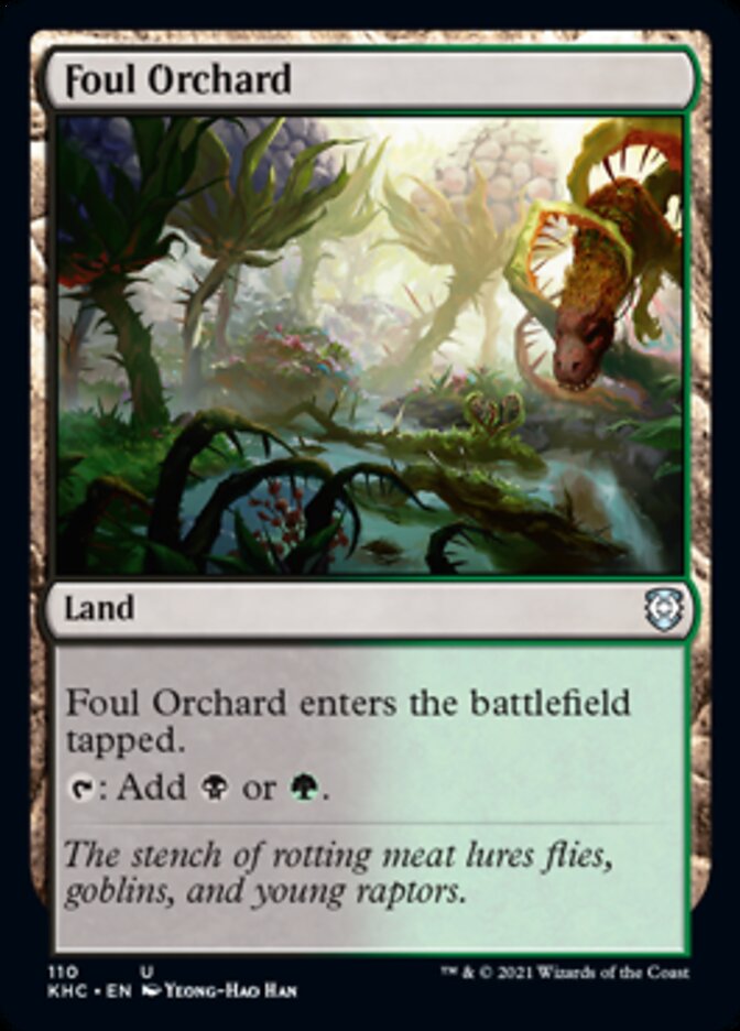 Foul Orchard [Kaldheim Commander] | Exor Games Dartmouth