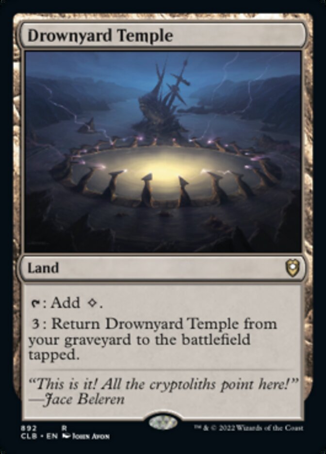 Drownyard Temple [Commander Legends: Battle for Baldur's Gate] | Exor Games Dartmouth