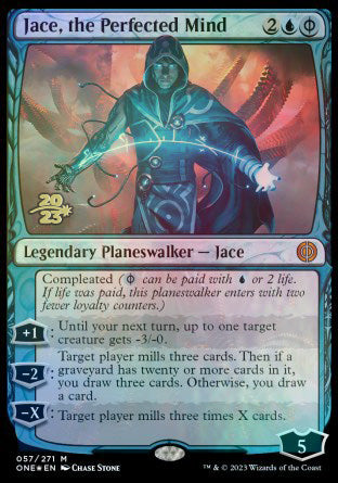 Jace, the Perfected Mind [Phyrexia: All Will Be One Prerelease Promos] | Exor Games Dartmouth