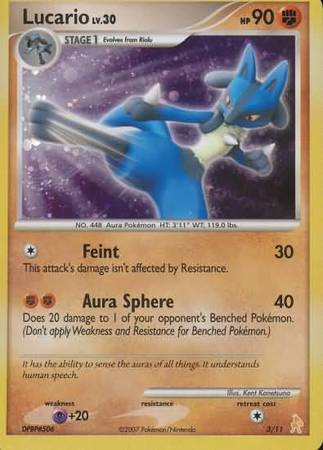 Lucario (3/11) [Diamond & Pearl: Trainer Kit - Lucario] | Exor Games Dartmouth