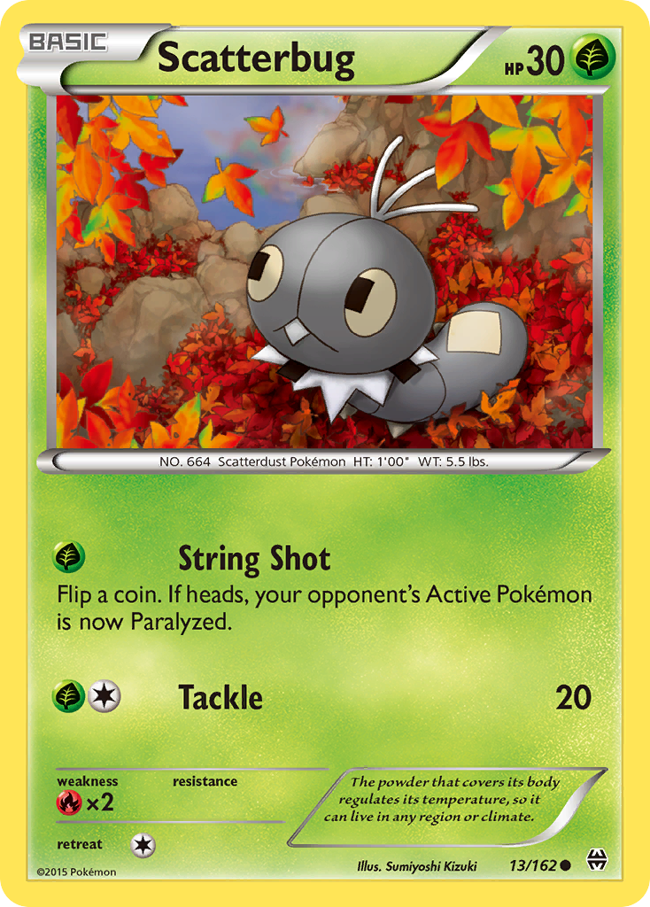 Scatterbug (13/162) [XY: BREAKthrough] | Exor Games Dartmouth